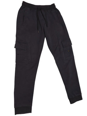 Stone Island Cargo-Jogginghose für Herren - Dunkelmarine/Schwarz - Größe M