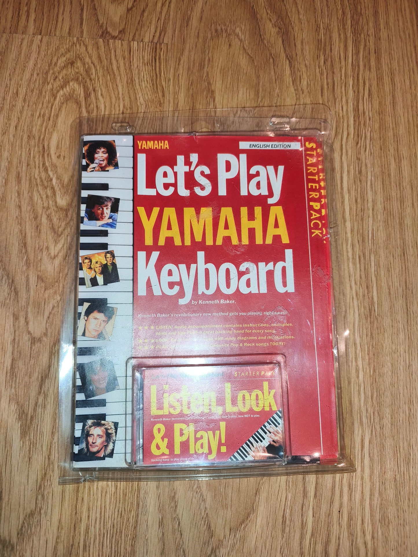 Vintage Let's Play Yamaha Keyboard Starter Pack – Instructional Book & Cassette