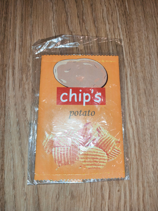 Novelty Potato Chip Bag Pencil Case | Quirky Snack Food Pen Pouch & Stationery Bag