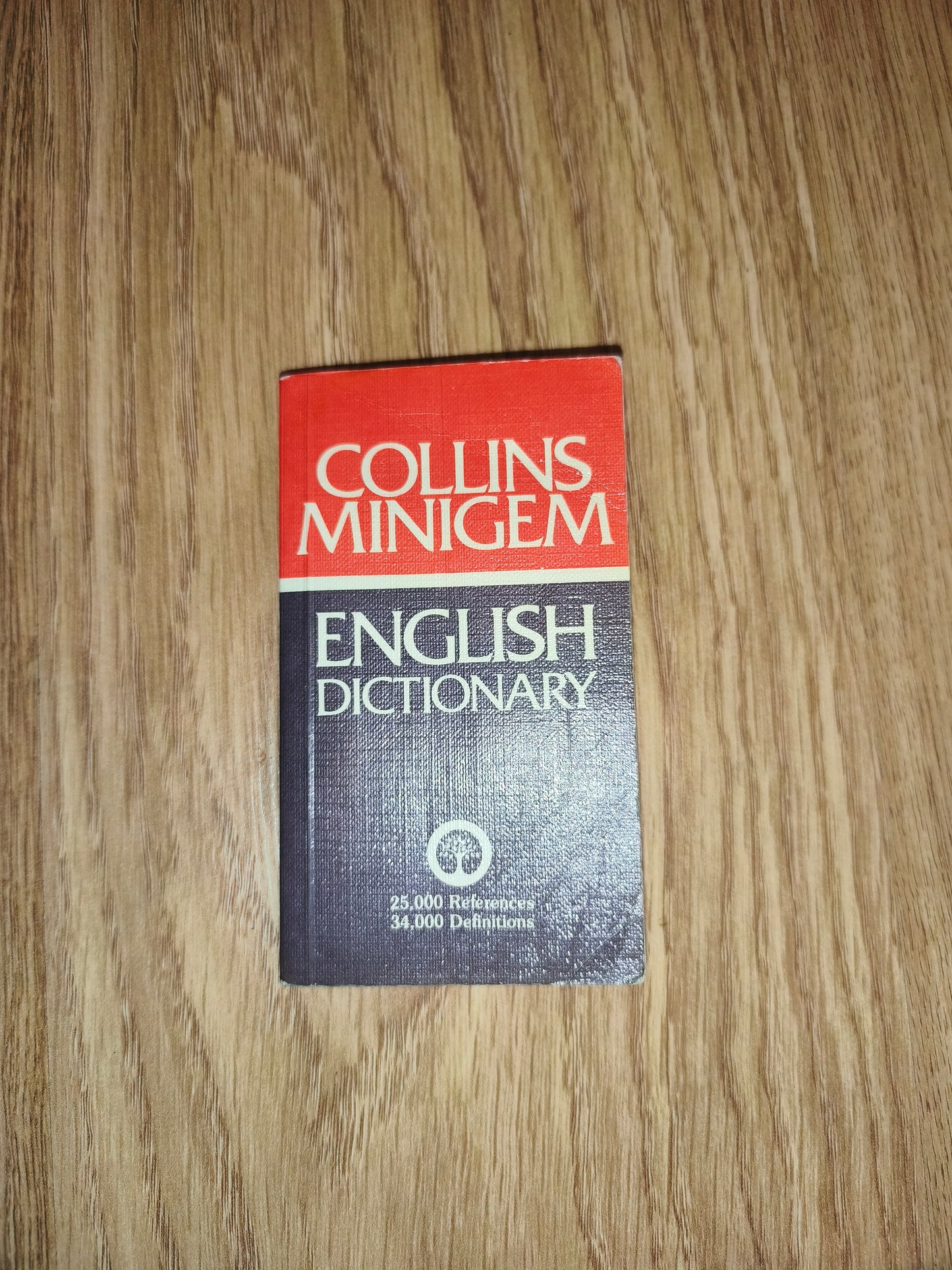 Vintage Collins Minigem English Dictionary – 1981 Edition