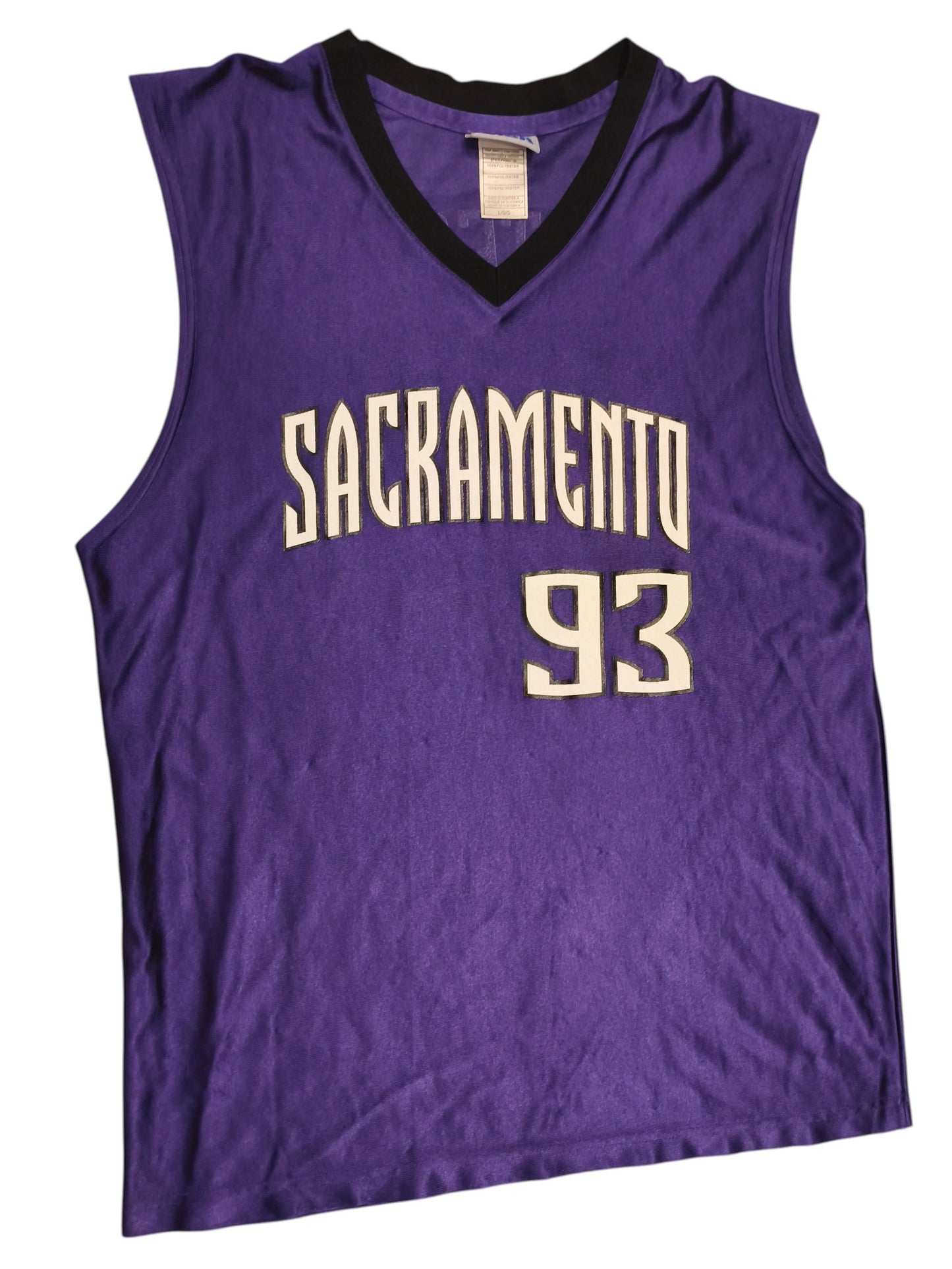 Vintage Ron Artest Sacramento Kings Jersey #93 Purple NBA Men's Size Large L