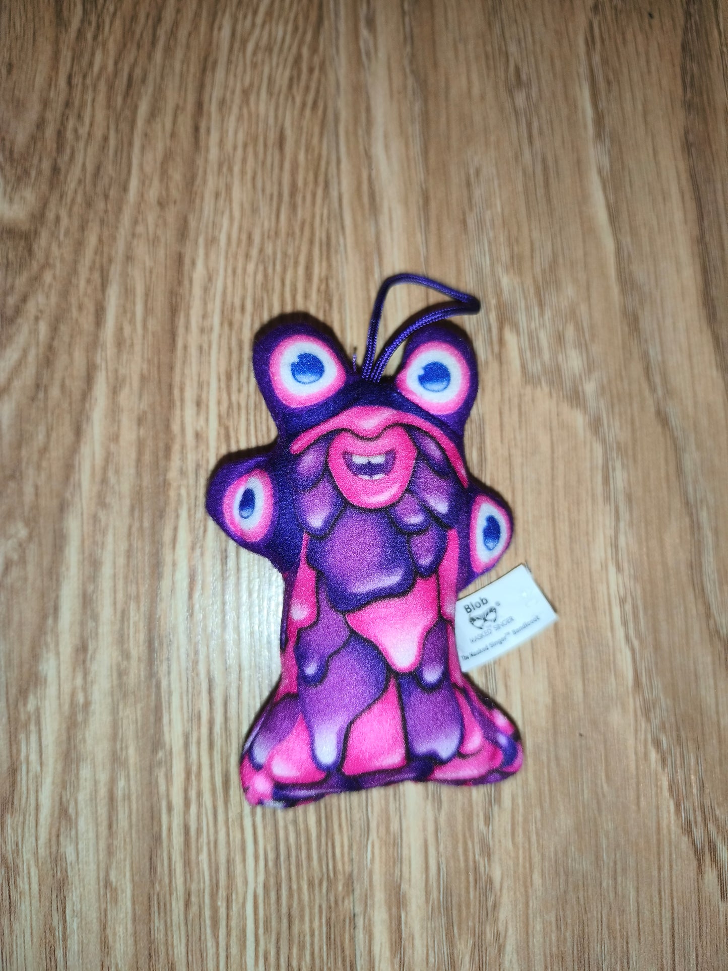McDonald's Happy Meal Plush 2023 – "Blob" The Masked Singer Plush Toy Keychain