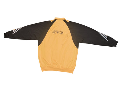 Vintage 2002 Adidas Åsbro GoIF Golf Magic Track Jacket Yellow Black Men's Size M