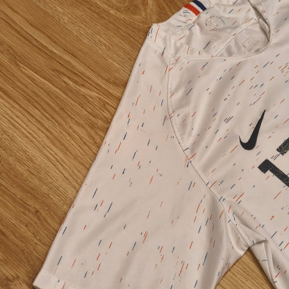 Nike France 2018 Away Jersey Kante #13 Soccer Shirt White 2 Star FFF