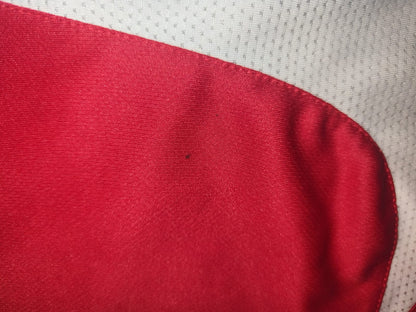 Vintage Umbro Rival Football Jersey Shirt Red White #7 Size M L Rare Soccer