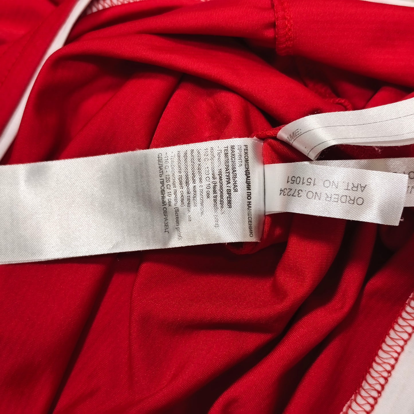 Umbro EPS Espoo Football Shirt Soccer Jersey Red Long Sleeve Size XS #6