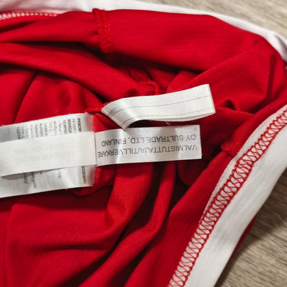 Umbro EPS Espoo Football Shirt Soccer Jersey Red Long Sleeve Size XS #6