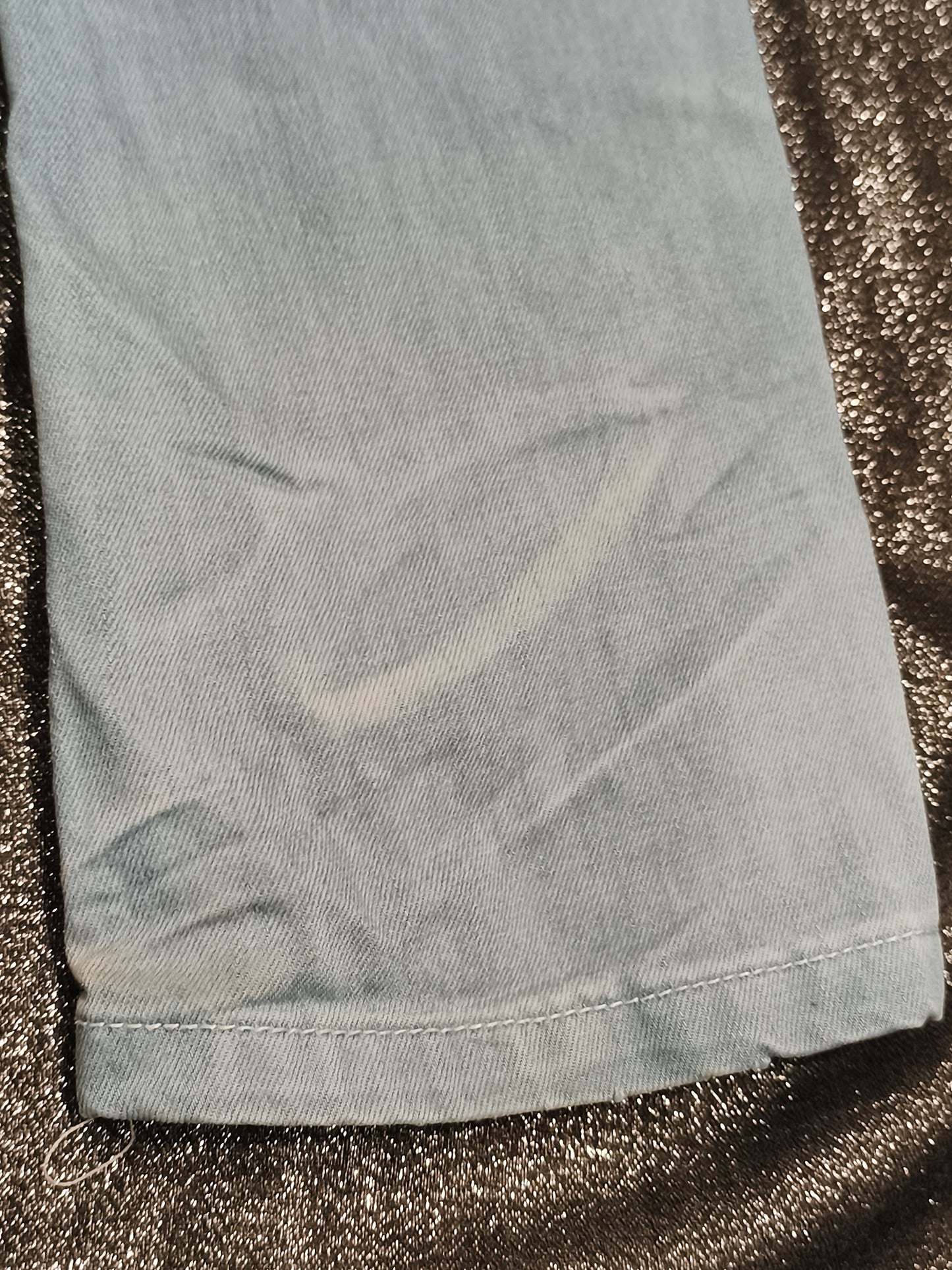 J Rag Famous Denim Mens Blue Jeans Size 30 Distressed Studded Y2K JR3117