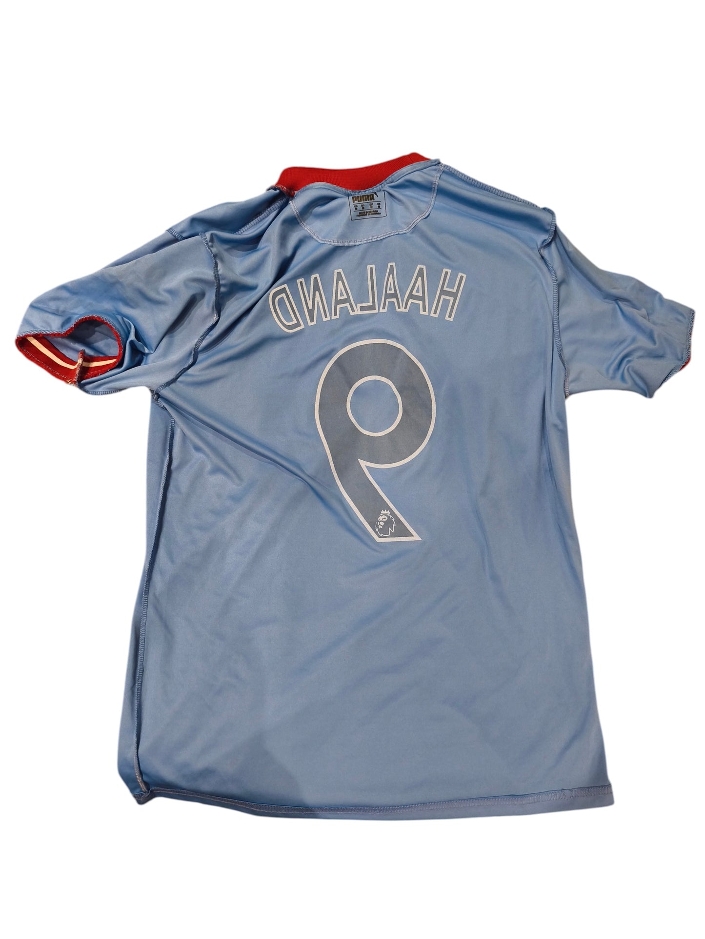 Manchester City 2022/23 #9 Haaland Jersey - Sky Blue (Size M)
