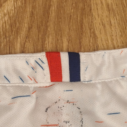 Nike France 2018 Away Jersey Kante #13 Soccer Shirt White 2 Star FFF