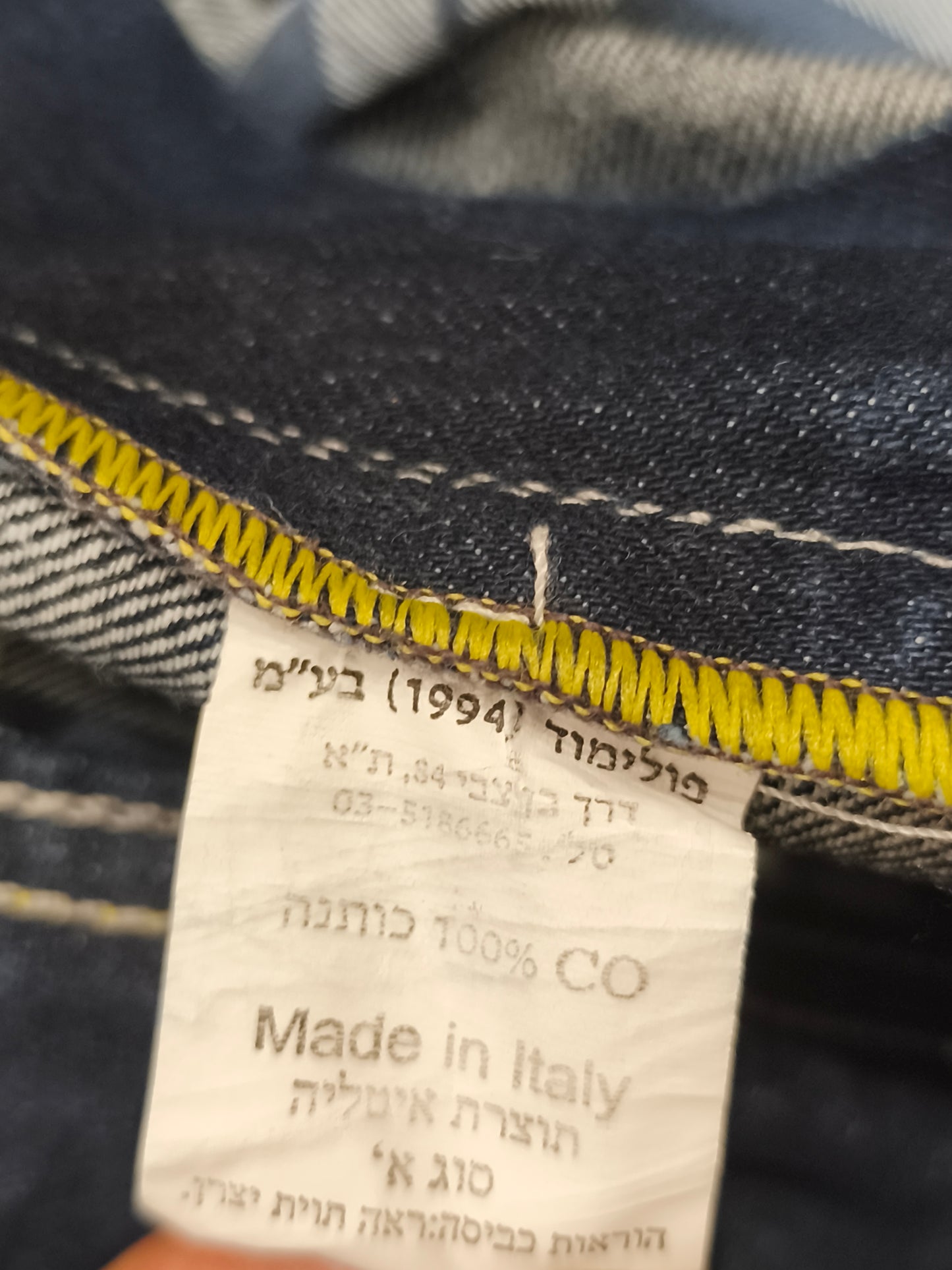 Vintage Diesel Krooley 1994 Men's Jeans W31 L32 Regular Slim Carrot Blue Denim