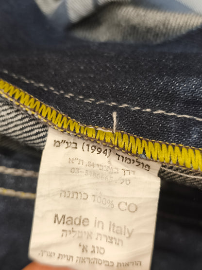 Vintage Diesel Krooley 1994 Men's Jeans W31 L32 Regular Slim Carrot Blue Denim