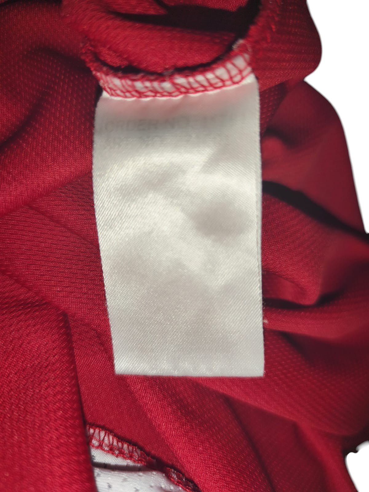 Vintage Umbro Rival Football Jersey Shirt Red White #7 Size M L Rare Soccer