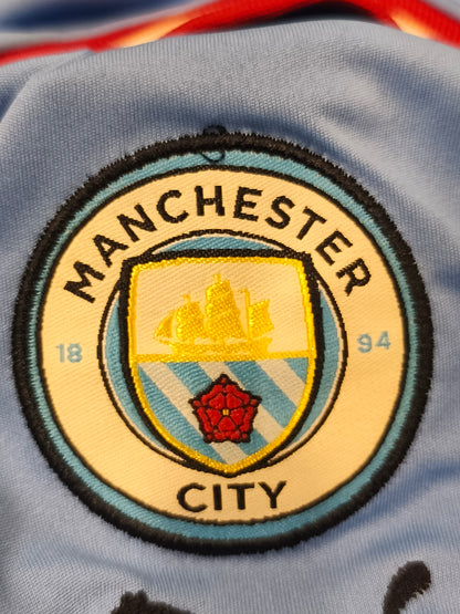 Manchester City 2022/23 #9 Haaland Jersey - Sky Blue (Size M)