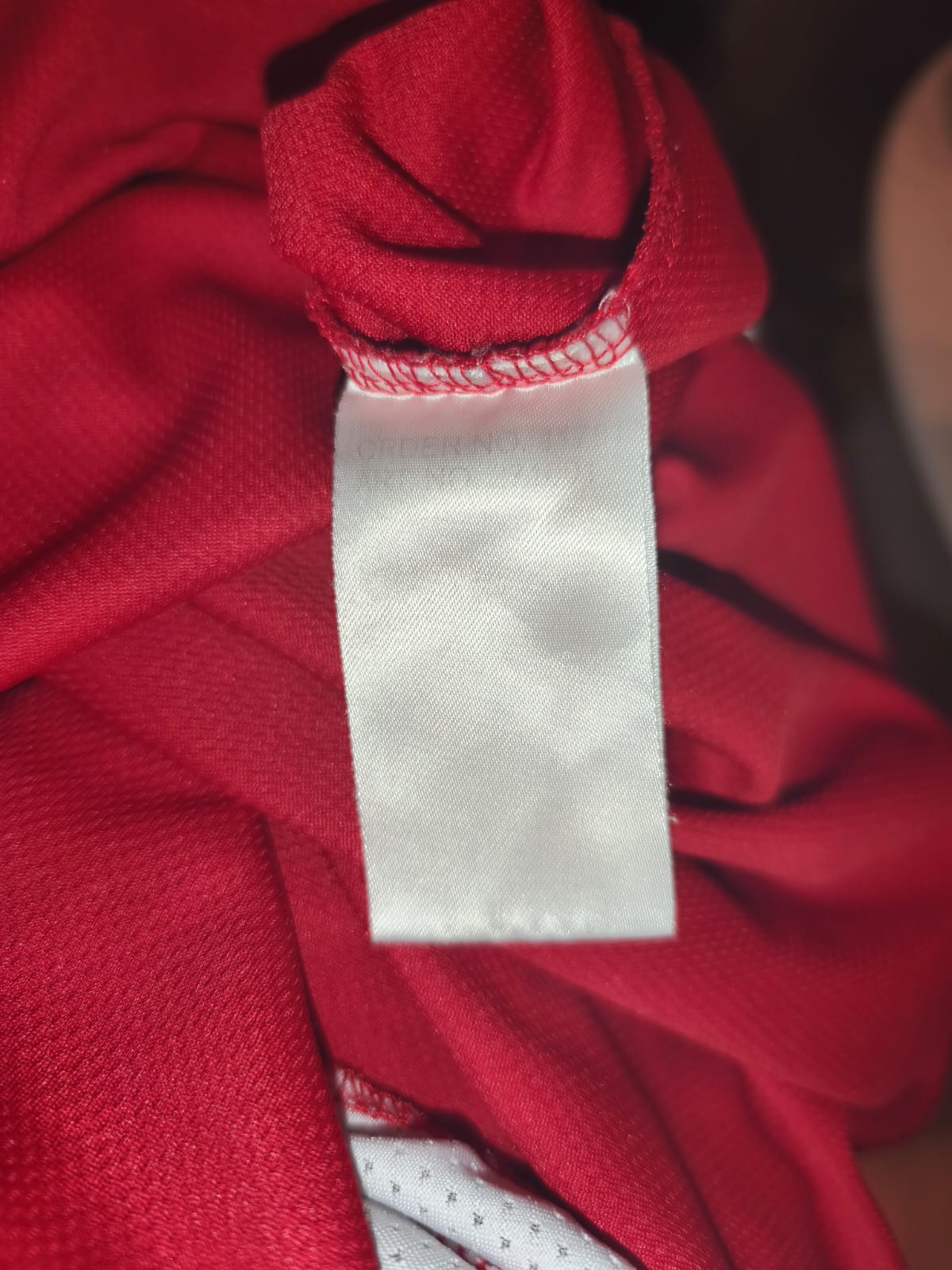 Vintage Umbro Rival Football Jersey Shirt Red White #7 Size M L Rare Soccer