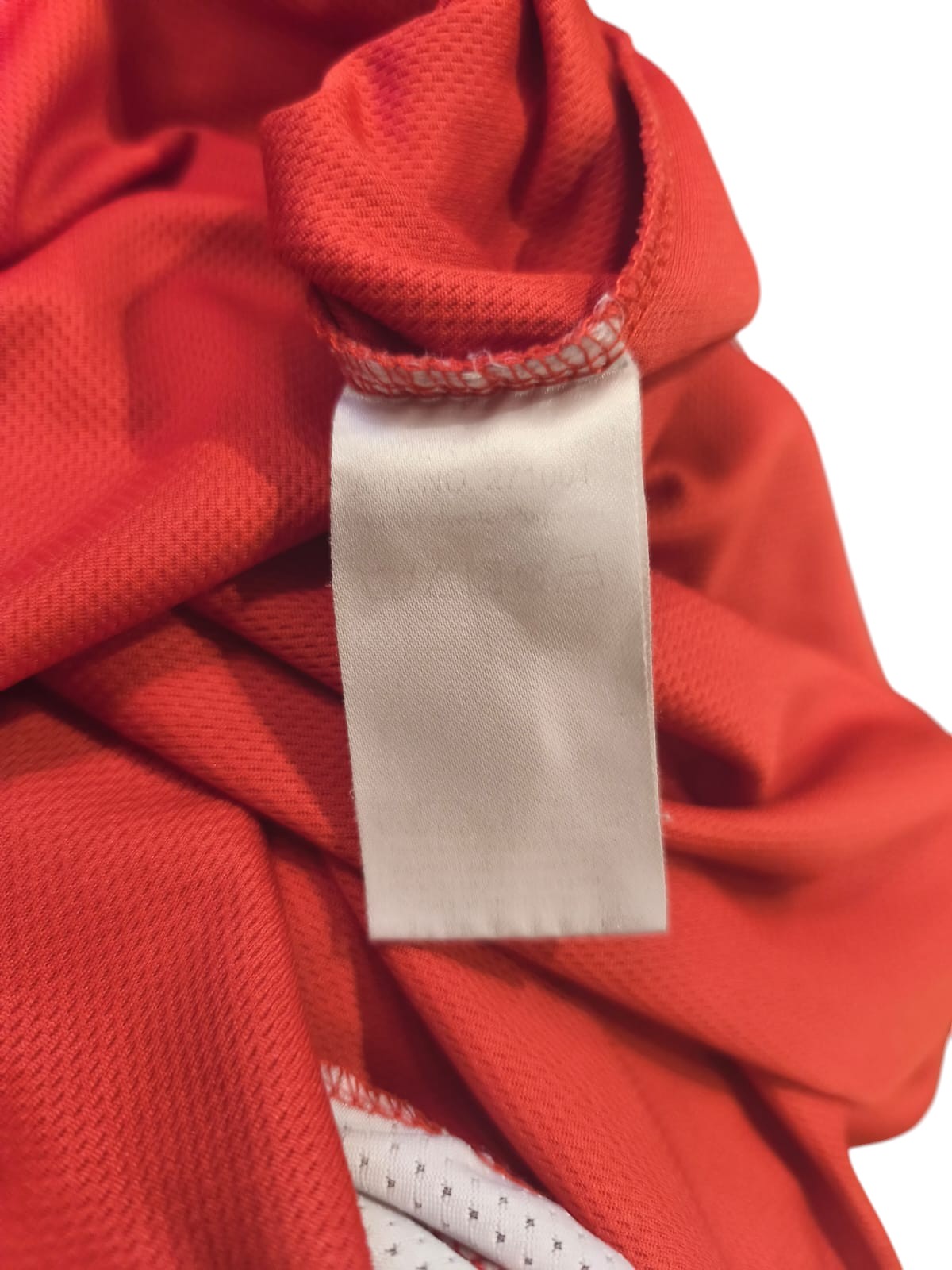 Vintage Umbro Rival Football Jersey Shirt Red White #7 Size M L Rare Soccer