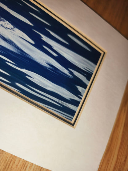 Bill Keay Vintage Orca Wildlife Photography Print – Mounted & Matted (41x18 cm)