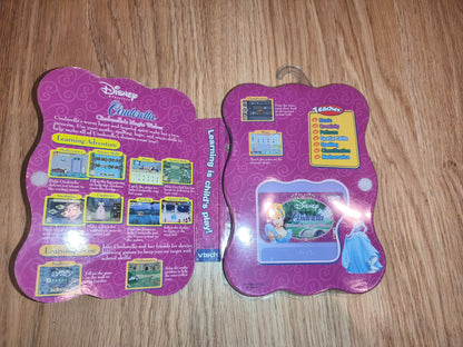 VTech V.Smile Smartridge Disney Princess Cinderella's Magic Wishes Game | CIB