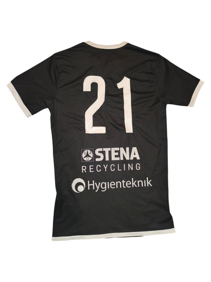 PUMA Vasteras SK Football Shirt Size XS Black VSK Sweden Jersey Top Triko No. 21