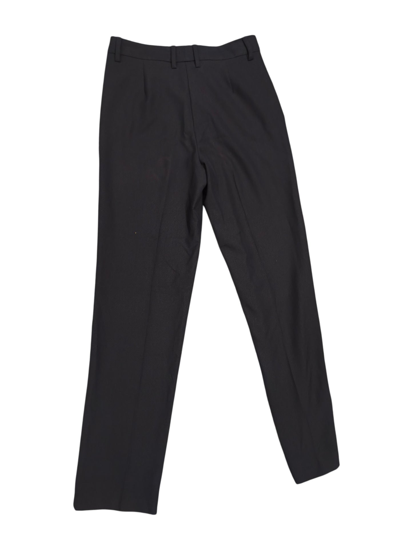 M&S Collection Navy Textured Trousers Size UK 6 Regular Workwear Smart Casual