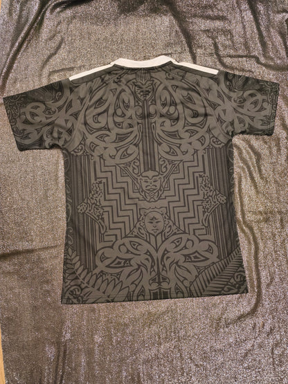 Adidas New Zealand Māori All Blacks "Rau Tau" 100 Years Rugby Jersey