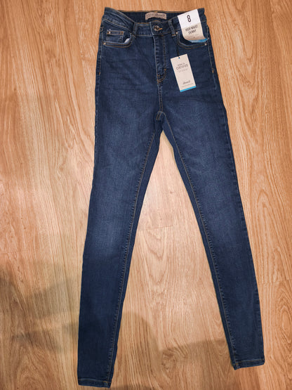 Denim Co. High Waist Skinny Jeans – New With Tags (UK 8)