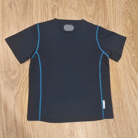 Hi Gear Kids Navy Blue Short Sleeve T-Shirt Size 7/8 Years Sports Active Top