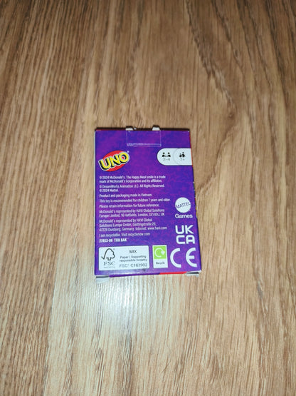DreamWorks Trolls Mini UNO Card Game | 2024 McDonald's Happy Meal Collectible
