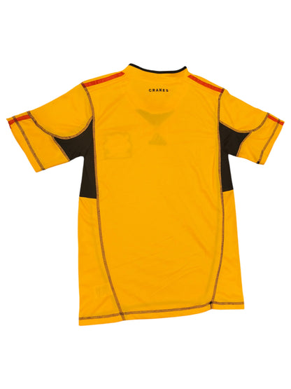 Adidas Uganda National Team Football Shirt Jersey Yellow Climacool Mens Size M