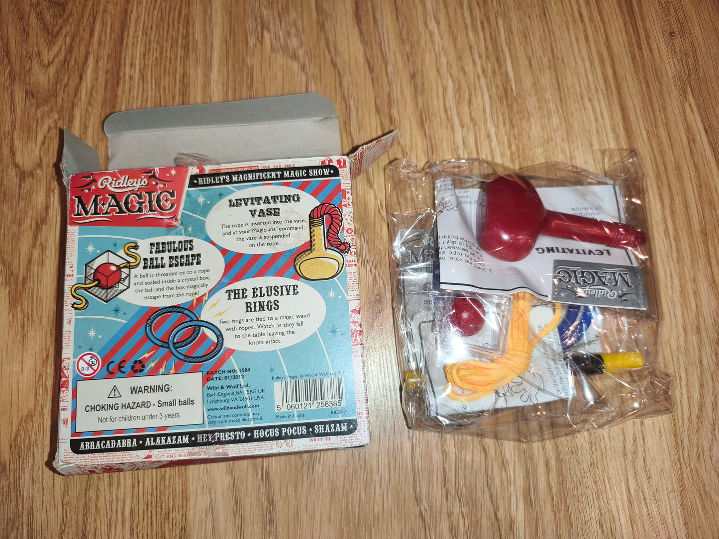 Ridley’s Magic "Party Magic" Set – 3 Classic Beginner Magic Tricks