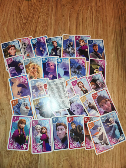 Disney Frozen "Happy Families" 2-in-1 Card Game | Cartamundi Travel Pack