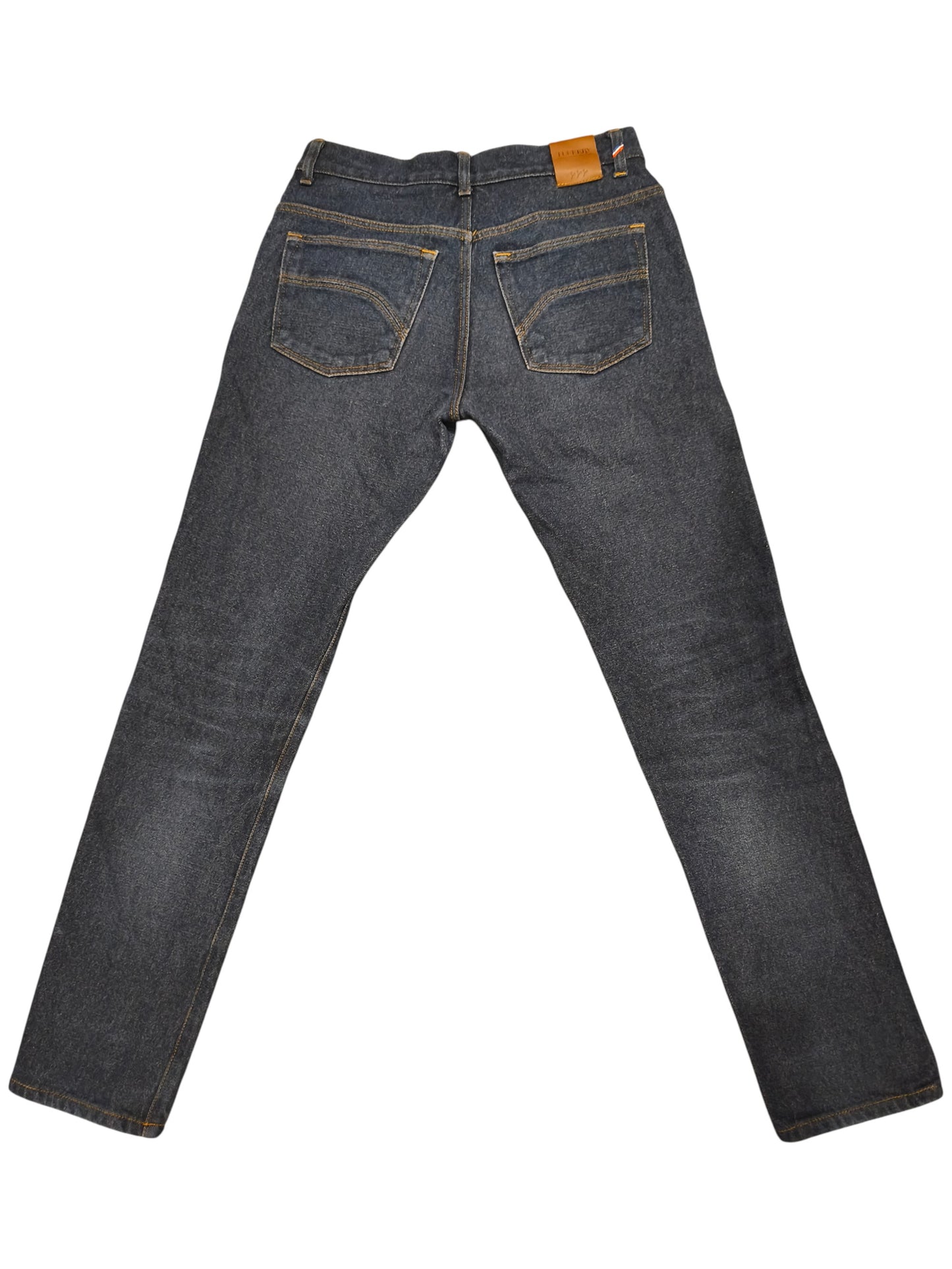 Atelier Tuffery France Raw Denim Jeans - 45% French Wool Blend - Size 42 (US 32)