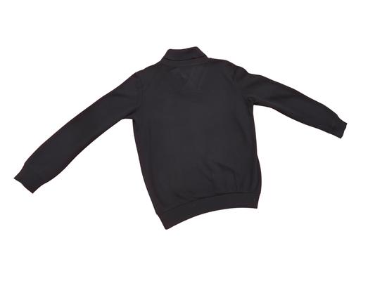 Tena Natural & Original Men’s XL Navy Blue Shawl Collar Pullover Sweatshirt Cres