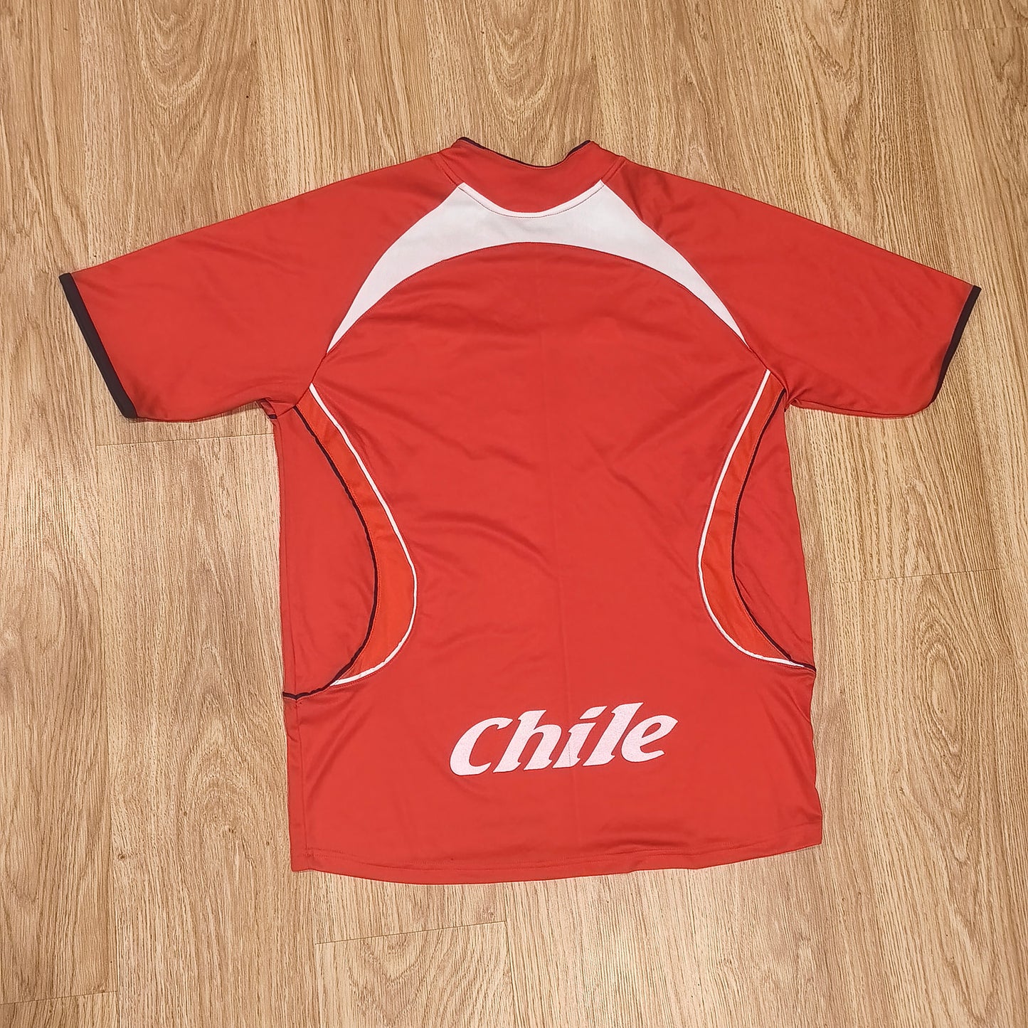 Chile National Team Red Short Sleeve Athletic Jersey T-Shirt Graphic Tee