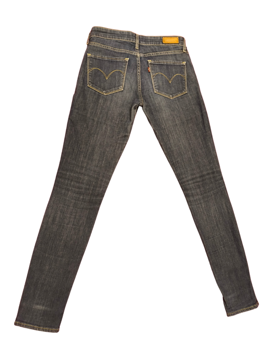 Levi's Demi Curve Skinny Jeans Women’s 26x32 Dark Wash Indigo Stretch Denim