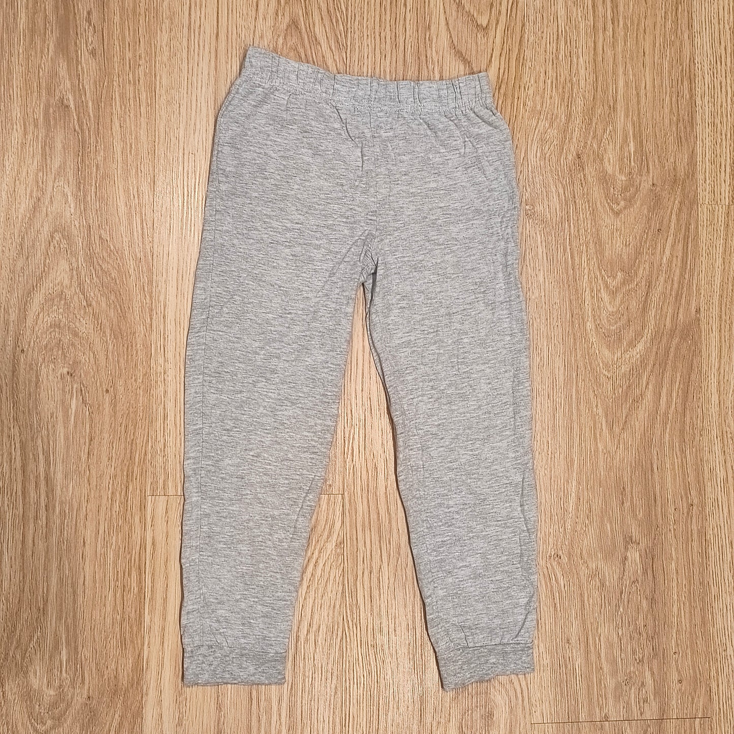 Nutmeg Grey Joggers Sweatpants Elastic Waist Cuffed Bottoms Pants Age 5-6 Years