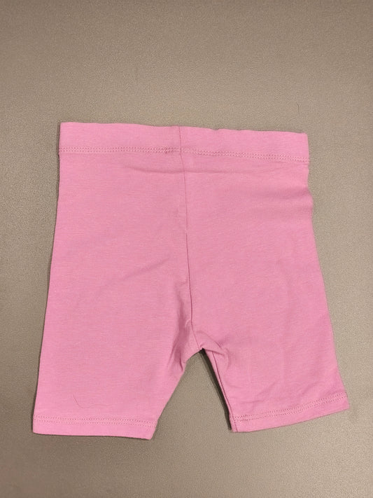 Next Girls Pink Cotton Stretch Cycling Shorts – 1.5–2 Years (92 cm)