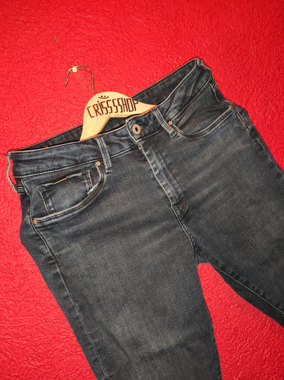Pepe Jeans London Women's Dark Wash Stretch Skinny Jeans – W38 (~29-30" Waist / L32)