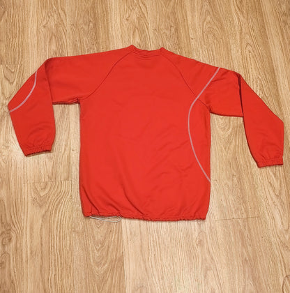 Errea SV ARC Alphen Aan Den Rijn Red Soccer Training Top Sweatshirt Mens XL