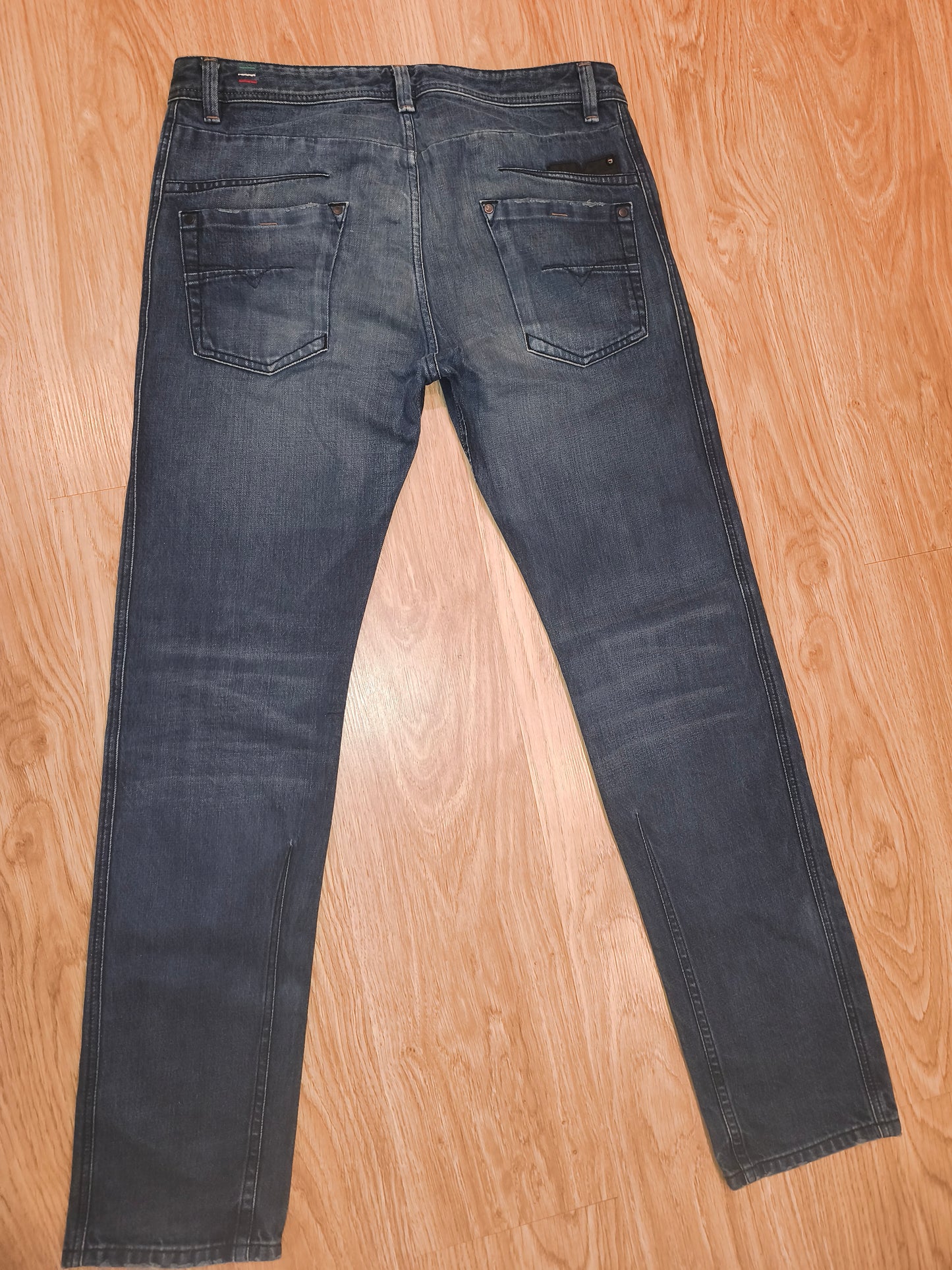 DIESEL Blue Eyecons 2012/2 Edition Jeans Men's Size 32 Made In Italy Cotton Blue