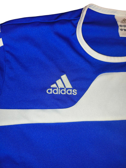 Adidas Lapuan Virkiä Football Shirt Blue White Jersey #11 Men’s Size S Climalite