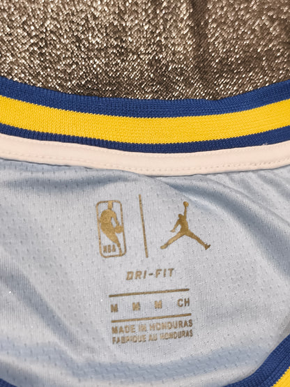 Nike Golden State Warriors Stephen Curry #30 Jersey Blue Size M Jordan Dri-Fit