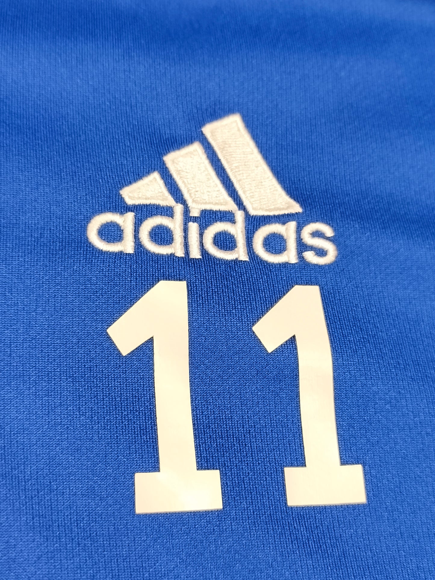 Adidas Oppsal Fotball Training Jersey Shirt Blue Size M Climalite Vintage 2015