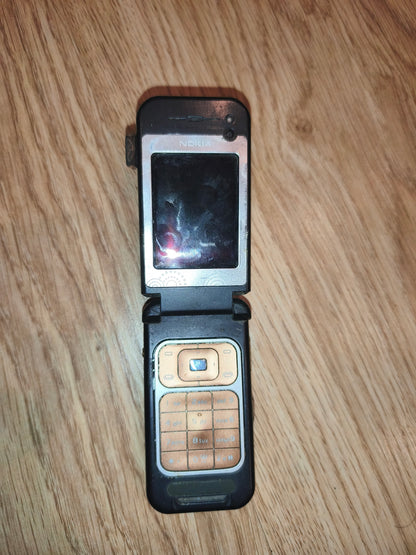 Vintage Nokia 7390 L'Amour Collection – Bronze/Brown (Partially Working / Main Screen Faulty / For Repair)