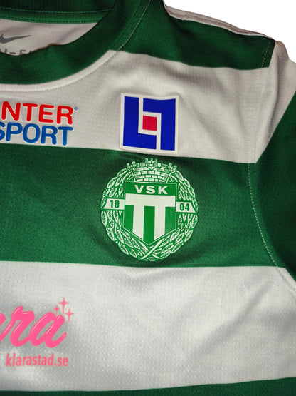 Nike VSK Västerås SK Sweden Football Shirt Jersey #21 Carpenter Green White Men'