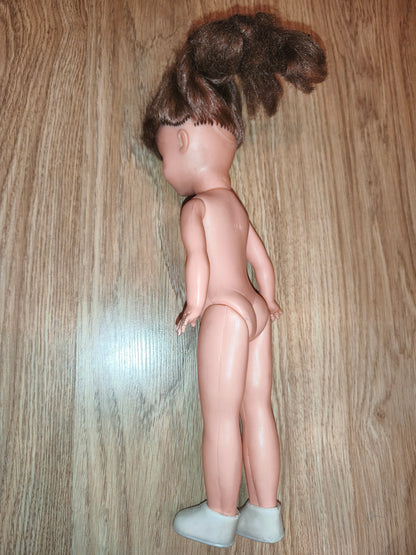 Vintage 1970s/1980s Pull-String Doll – Retro Toy for Restoration & Display