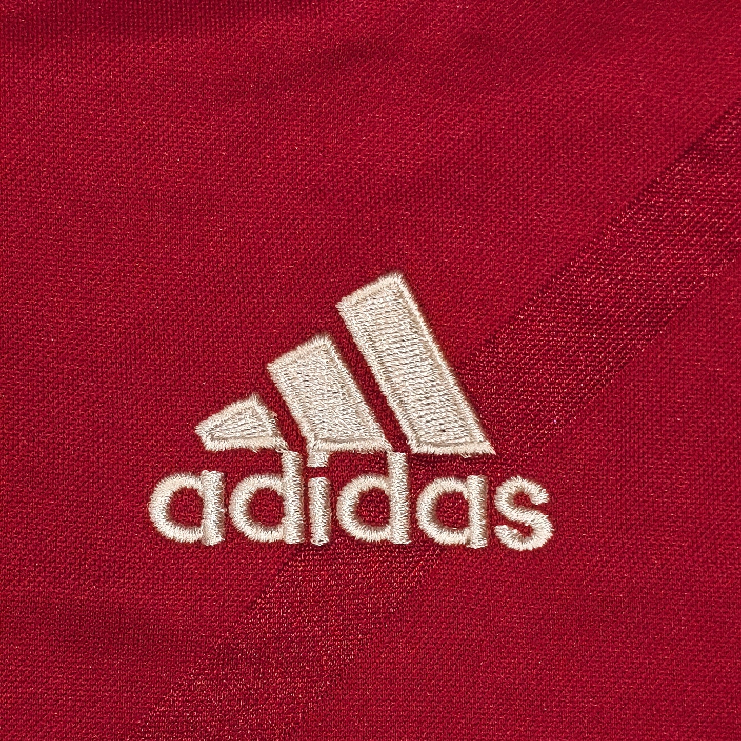 Adidas Red Soccer Jersey CA Mozaic Foot Challenge FFF French Shirt #9 Size M