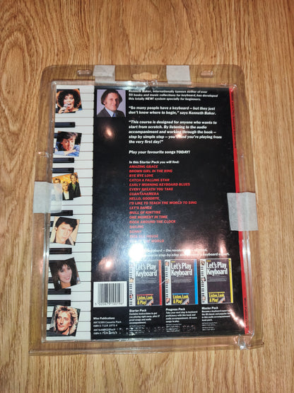 Vintage Let's Play Yamaha Keyboard Starter Pack – Instructional Book & Cassette