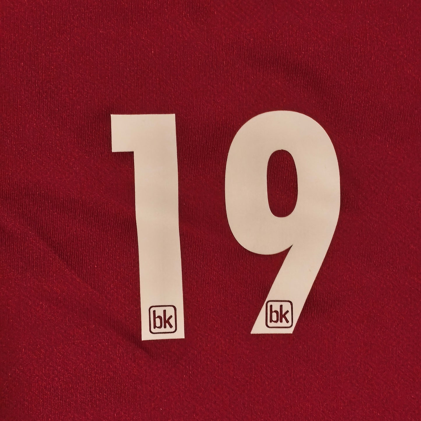 Adidas Mens Climalite Red Short Sleeve Football Training Jersey Shirt Size M #19