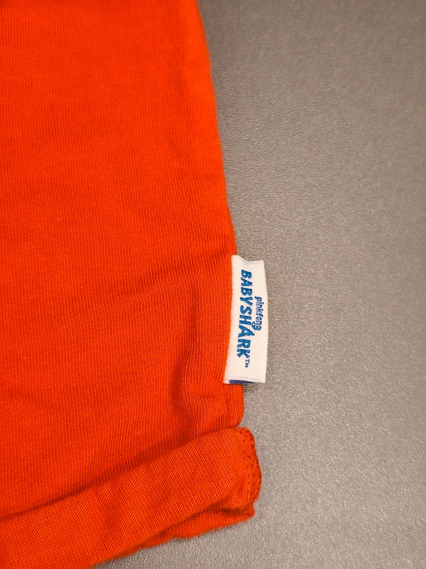 Pinkfong Baby Shark Orange Surfing Shorts - Size 6-9 Months (Height 74cm)